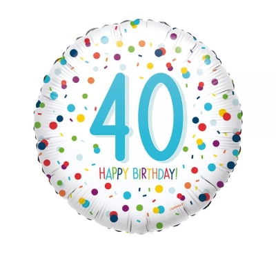 40th birthday balloon