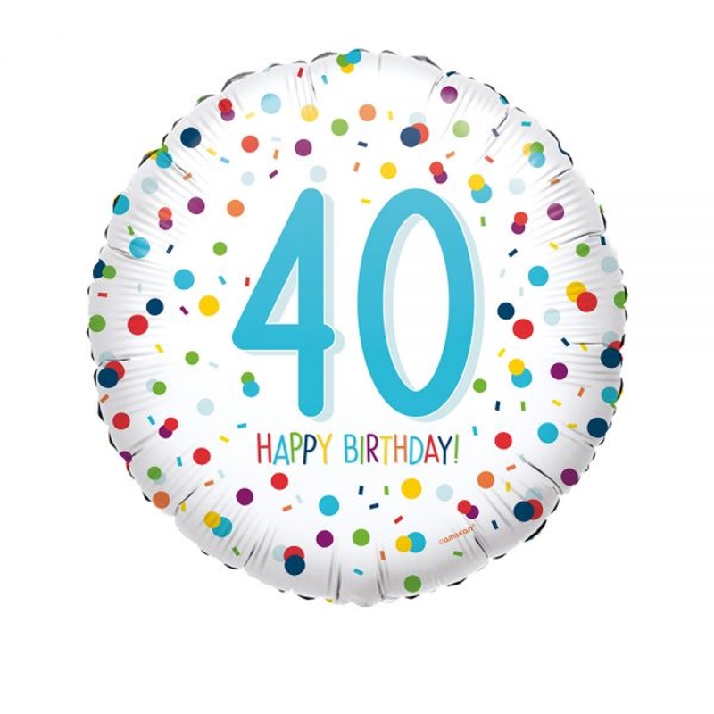 40th birthday balloon