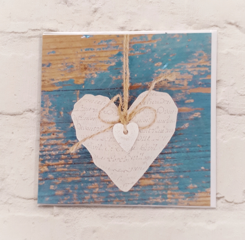 Large gift card 'hearts'