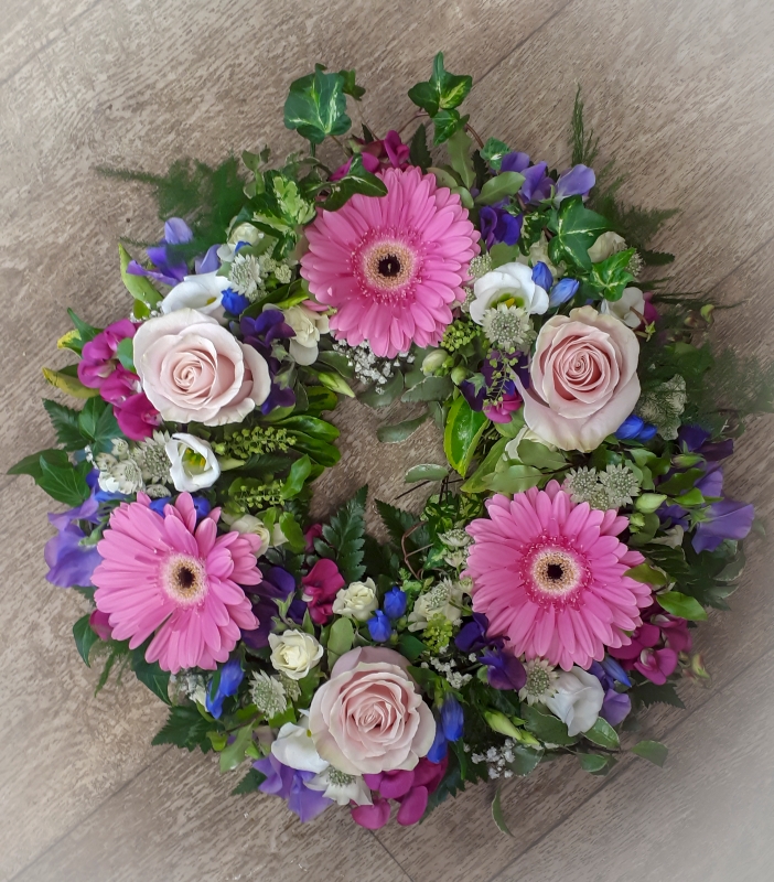 Pink Natural Wreath